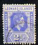 Leeward Islands 1938-51 KG6 2.5d blue used SG105a, stamps on , stamps on  kg6 , stamps on 