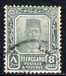 Malaya - Trengganu 1921-41 Sultan 8c used SG 34, stamps on 