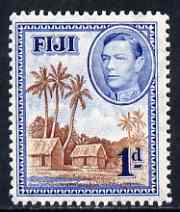 Fiji 1938-55 KG6 1d P12.5 mounted mint SG 250, stamps on , stamps on  kg6 , stamps on 