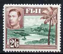 Fiji 1938-55 KG6 2s6d mounted mint SG 265, stamps on , stamps on  kg6 , stamps on 