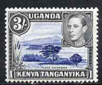 Kenya, Uganda & Tanganyika 1938-54 KG6 Lake Naivasha 3s P13 x 12.5 unmounted mint SG147ac, stamps on , stamps on  stamps on , stamps on  stamps on  kg6 , stamps on  stamps on 