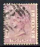 Sierra Leone 1883 QV 2d magenta CA used SG25, stamps on , stamps on  qv , stamps on 