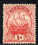 Bermuda 1910-25 KG5 1d red wmk mult crown CA mounted mint, SG 46, stamps on , stamps on  stamps on , stamps on  stamps on  kg5 , stamps on  stamps on 