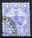 Bermuda 1906-10 KE7 2 1/2d blue, good used , SG 41