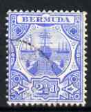 Bermuda 1910 KE7 Dry Dock 2 1/2d blue fine used, SG 41, stamps on , stamps on  ke7 , stamps on 