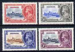 Bermuda 1935 KG5 Silver Jubilee set of 4 fine mounted mint, SG 94-97, stamps on , stamps on  stamps on , stamps on  stamps on  kg5 , stamps on  stamps on silver jubilee, stamps on  stamps on castles