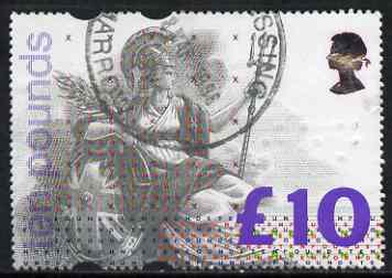 Great Britain 1993 QE2 A310 Britannia cds used, SG 1658, stamps on , stamps on  stamps on great britain 1993 qe2 \a310 britannia cds used, stamps on  stamps on  sg 1658