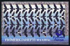 Faroe Islands 1995 The Raven 40k booklet complete & fine, SG SB10, stamps on xxx