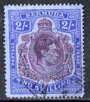 Bermuda 1938-53 KG6 2s line perf 14 good used SG116b, stamps on , stamps on  kg6 , stamps on 