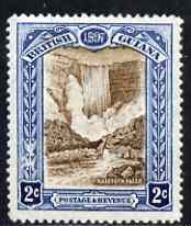 British Guiana 1898 QV Jubilee 2c brown & blue mtd mint SG218, stamps on , stamps on  qv , stamps on 