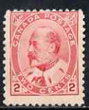 Canada 1903-12 KE7 2c pale carmine mtd mint SG177, stamps on , stamps on  ke7 , stamps on 