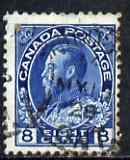 Canada 1922-31 KG5 8c blue used SG 252, stamps on , stamps on  kg5 , stamps on 