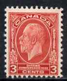 Canada 1932 Ottawa Conference 3c mtd mint SG315, stamps on , stamps on  stamps on canada 1932 ottawa conference 3c mtd mint sg315
