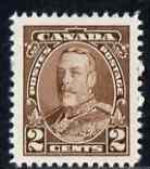 Canada 1935 KG5 2c brown mtd mint SG342, stamps on , stamps on  kg5 , stamps on 