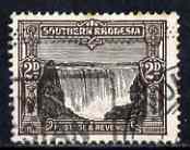 Southern Rhodesia 1931-37 KG5 2d Falls used SG17, stamps on , stamps on  stamps on , stamps on  stamps on  kg5 , stamps on  stamps on 