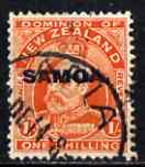Samoa 1914-15 KE7 1s used SG 121, stamps on , stamps on  ke7 , stamps on 