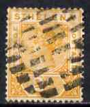St Helena 1890-97 QV Key Plate 2d fine used with selected cork cancel SG49, stamps on , stamps on  qv , stamps on 