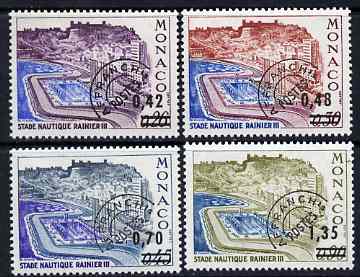 Monaco 1975 Precancelled set of 4 unmounted mint SG 1227-30, stamps on 
