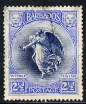 Barbados 1920-21 Victory MCA 2.5d used SG 205