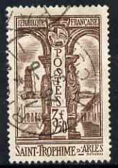 France 1935 St Trophime 3f50 used SG 527, stamps on 