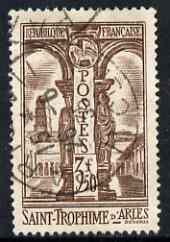 France 1935 St Trophime 3f50 used SG 527, stamps on 