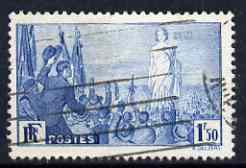 France 1936 Universal Peace 1f50 used SG 561, stamps on 