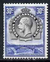 Kenya, Uganda & Tanganyika 1935-37 Nile Bridge KG5 30c unmounted mint SG115, stamps on , stamps on  kg5 , stamps on 