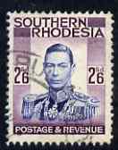 Southern Rhodesia 1937 KG6 def 2s6d fine used SG51, stamps on , stamps on  kg6 , stamps on 