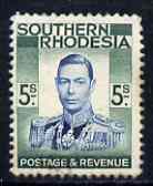 Southern Rhodesia 1937 KG6 def 5s fine used SG52, stamps on , stamps on  kg6 , stamps on 