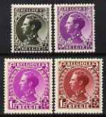 Belgium 1934 War Victims Fund set of 4, very fine mounted mint, SG 663-6, stamps on 