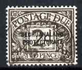 Bechuanaland 1926 Postage Due 2d very fine cds used SG D3, stamps on , stamps on  kg5 , stamps on 