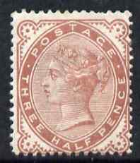 Great Britain 1880-81 QV 1.5d venetian red very fine lightly mounted mint, SG167, stamps on , stamps on  qv , stamps on 