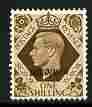 Great Britain 1937-47 KG6 1s bistre-brown optd SPECIMEN fine unmounted mint, stamps on , stamps on  kg6 , stamps on 