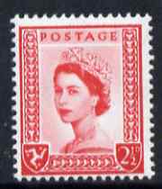 Isle of Man 1958-68 Wilding 2.5d carmine-red wmk Crowns unmounted mint SG 1, stamps on 