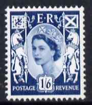 Great Britain Regionals - Scotland 1967-70 Wilding 1s6d grey-blue no wmk unmounted mint SG S13, stamps on 