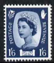 Great Britain Regionals - Northern Ireland 1968-69 Wilding 1s6d grey-blue no wmk unmounted mint SG NI11, stamps on 