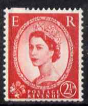 Great Britain 1958-61 Wilding Crowns graphite 2.5d unmounted mint SG591, stamps on , stamps on  stamps on wildings