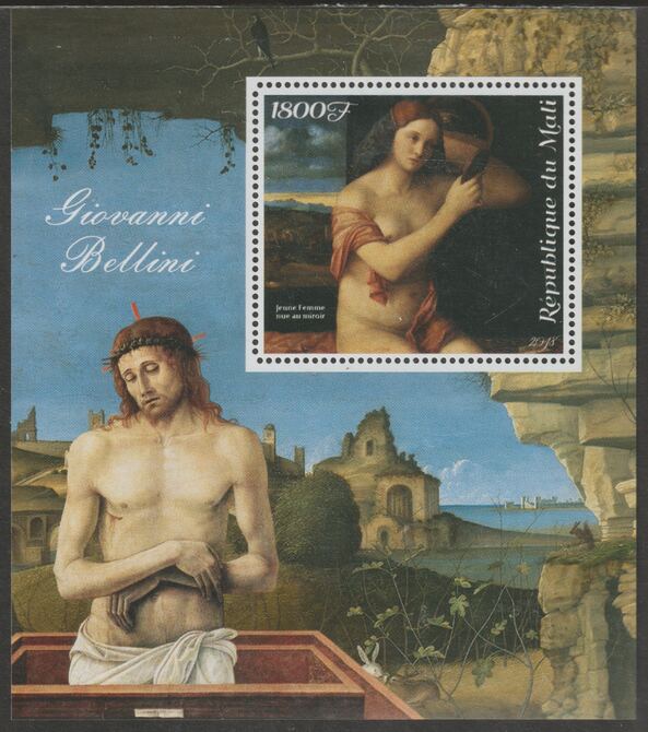 Mali 2018 Giovanni Bellini perf m/sheet containing one value unmounted mint, stamps on arts, stamps on bellini