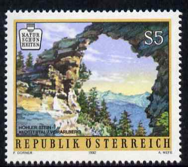 Austria 1992 Natural Beauty Spots 5s unmounted mint SG 2284, stamps on , stamps on  stamps on landscapes, stamps on  stamps on tourism