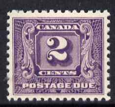 Canada 1930-32 Postage Due 2c unmounted mint, SG D10, stamps on 