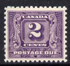 Canada 1930-32 Postage Due 2c unmounted mint, SG D10, stamps on , stamps on  stamps on canada 1930-32 postage due 2c unmounted mint, stamps on  stamps on  sg d10