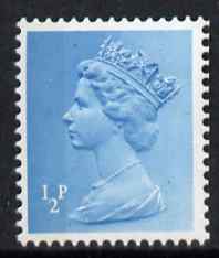 Great Britain 1971-96 Machin 1/2d side band unmounted mint with full perfs, SG X842, stamps on 