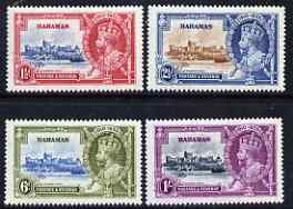 Bahamas 1935 KG5 Silver Jubilee set of 4 fine mounted mint, SG 141-44, stamps on , stamps on  kg5 , stamps on silver jubilee, stamps on castles