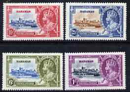 Bahamas 1935 KG5 Silver Jubilee set of 4 fine mounted mint, SG 141-44, stamps on , stamps on  stamps on , stamps on  stamps on  kg5 , stamps on  stamps on silver jubilee, stamps on  stamps on castles