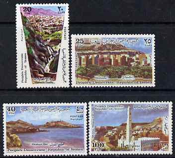 Yemen - Republic 1973 Tourism perf set of 4 unmounted mint, SG 139-42, stamps on , stamps on  stamps on tourism, stamps on  stamps on mosques, stamps on  stamps on , stamps on  stamps on islam