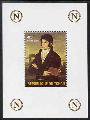 Chad 2009 Napoleon #8 Lucien Bonaparte perf deluxe sheet unmounted mint, stamps on , stamps on  stamps on personalities, stamps on  stamps on napoleon, stamps on  stamps on   , stamps on  stamps on dictators.