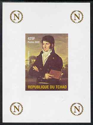 Chad 2009 Napoleon #8 Lucien Bonaparte imperf deluxe sheet unmounted mint. Note this item is privately produced and is offered purely on its thematic appeal. , stamps on personalities, stamps on napoleon, stamps on   , stamps on dictators.