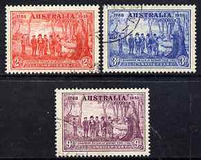 Australia 1937 New South Wales set of 3 fine cds used SG 193-95, stamps on , stamps on  stamps on australia 1937 new south wales set of 3 fine cds used sg 193-95