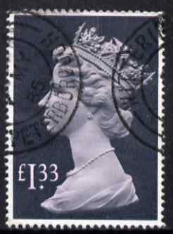 Great Britain 1977-87 Machin - Large Format A31.33 cds used SG 1026c, stamps on , stamps on  stamps on machins