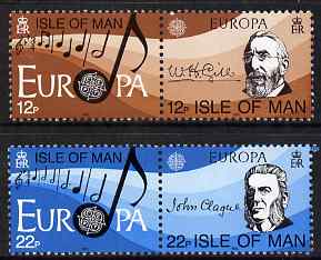 Isle of Man 1985 Europa - Music Year set of 4 unmounted mint, SG 286-89, stamps on , stamps on  stamps on europa, stamps on  stamps on music